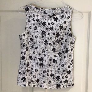 LOFT 100% Silk Sleeveless Blouse